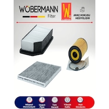 Wöbermann Hyundai İ20 1.4 CRDI Filtre Bakım Seti 2009-2013 3'lü Karbonlu