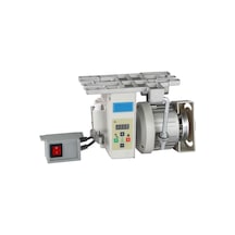 750w Sanayi Dikiş Makinaları Overlok Düz Reçme Uyumlu Sessiz Güçlü Hız Ayarlı Kayışlı Servo Motor 1pc