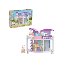 04152 Doğa Ailesi Masal Evi Çok Renkli