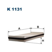 FILTRON K1131 Polen Filtresi Renault Espace IV 02 Klimalı Cu3840