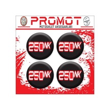 250nk Uyumlu Damla Sticker 4cm-4 Adet 02 Diğer