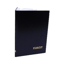 Ticari Fihrist 17x24 16 Lı Cilt Bezli Özkan Siyah
