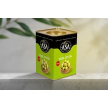 Asa Teneke Biberli Yeşil Zeytin 10 KG