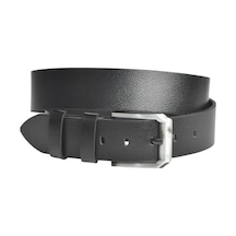 Deepsea Erkek Siyah %100 Hakiki Deri Spor Kot Kemeri 4,5 Cm Kot Ve Kanvas Pantolonlara Uygun Kemer 2502634 Siyah