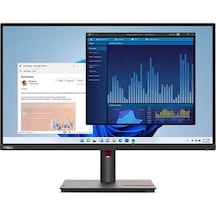 Lenovo Thinkvision P27PZ-30 63E4GAT2TK 27" 4 MS 60 Hz 4K UHD Pivot IPS Mini LED Monitör