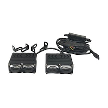 Space Offroad Sis Lambası 7.2 X 5.6 X 3cm 2 Led Beyaz 45w Sarı 45w 12-80v / Lass397 O A406972024