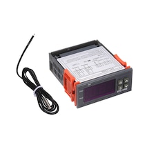 Kangvka Stc-1000 Dijital Sıcaklık Kontrol Cihazı -50 C 99 C Soğutma/ısıtma Otomatik Değişim 12v Ntc Sensörlü