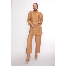 Fatma Sezen Camel Takım Çok Renkli