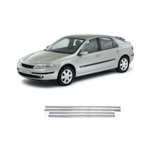 Renault Laguna 2 2001-2007 Cam Çıtası 4 Parça Krom Cam Çıtası
