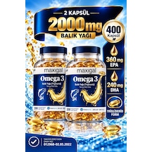 Maxigal Omega-3 Balık Yağı 2 x 200 Kapsül