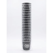 Ekstra Kalın Yakmaz Kağıt Bardak - Double Karton Bardak - 8 Oz - 25 Adetlik Paket