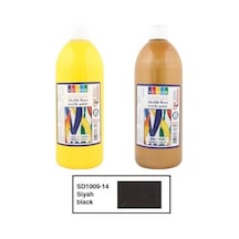 Südor Akrilik Boya 500 Ml Siyah Sd1009-14 Çok Renkli