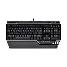 Rampage KB-RX92 COMMANDER Full RGB Ledli Usb 2*USB Hub US Layout Multimedya Gaming Q Klavye