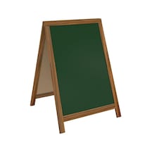Ahşap A Pano 50x70cm - Yeşil/siyah Yeşil Ahşap A Pano 50x70cm - Yeşil/siyah Yeşil
