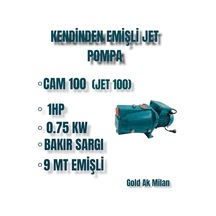 Gold Ak Milan Jet 1 Hp 220v Bakır Sargılı Su Pompası