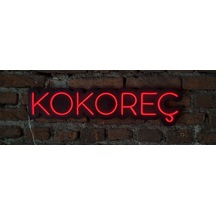 Kokoreç Neon Ledli Duvar Aydınlatması