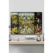 Dünyevi Zevkler Bahçesi - Hieronymus Bosch Sanatsal Poster