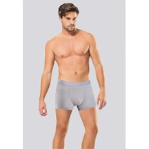 5 Adet Düz Renk Likralı Bambu Erkek Boxer %96 Bambu %4 Likra 001