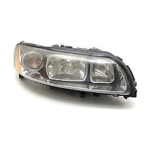 Volvo S60 - 2005-2009 Ön Far Elektrikli Siyah Sağ Oem No: 30698826