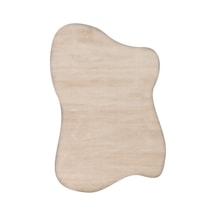 Eko Halı Zen Amorf 01 Beige Amorf Kesim Hav Toz Vermez Yumuşak Dokulu Salon Halısı Oturma Odası Halısı Yatak Odası Halısı Koridor Halısı Mutfak Halısı Modern Makine Halısı Bej
