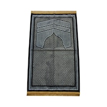Albion Kabe Desenli Kadife Seccade Gri