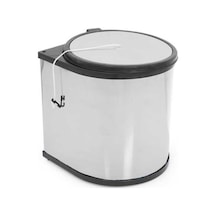 Efor Dolap İçi Çöp Kovası Krom - 11 Lt- Ø 27x30 Cm 436 Diğer