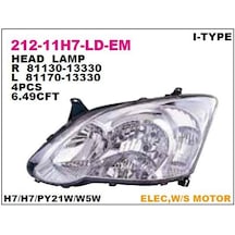 Dpo On Far Sol- Motorlu - Toyota Corolla Hb 04/06 MR00-DPO-212-11H7L-LD-EM