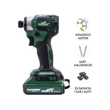 Dawreek BT0210 Akülü Torklu Vidalama Makinesi Yeşil