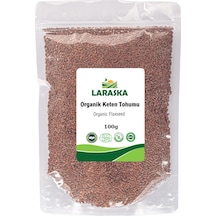 Organik Keten Tohumu 100g Organic Brown Flaxseed