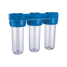 3 4"-3 Lü Filtre Kabı Silifozlu