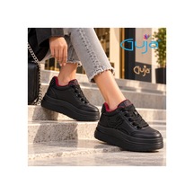 Guja 26k420 Taş Detaylı Rahat Kışlık Sneaker Kömür - 924693008 Kömür