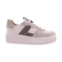 Dgn 465 Kadin Kalin Taban Sneakers Ayakkabi 465-1567-R0152 Bej Dgn 465 Kadin Kalin Taban Sneakers Ayakkabi 465-1567-R0152 Bej