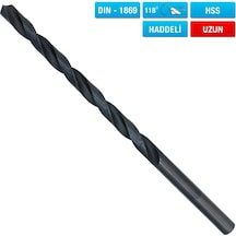 6355 Hss Uzun Matkap Ucu 19x375 Mm