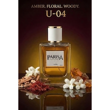 U-04 Red Rouge Edp 50 Ml - Safran & Yasemin Notalı Büyüleyici Amber Unisex Parfüm Prsu04 Baharatlı