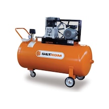 Setkom Pistonlu Kompresör 3 Hp 220v 200lt 8 Bar - Set 30/200-3m