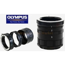 Olympus 4/3 Uyumlu Makro Extension Uzatma Tüpü Seti