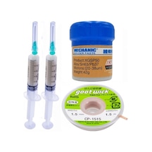 Krem Lehim 183c 42g Lehim Toplama Ve Lehim Emme Teli 1,5mm 4lü