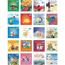 Ilk Okuma Kitapları Seti / 20 Kitap / Köpük Ile Pıtır, Korkak Kahraman, Çizgili, Iyi Ki Okuma Okul Öncesi Çocuk Kitapları 49634945