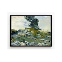 Van Gogh Van Gogh Kayalıklar Çerçevesiz Poster 21x30 Cm A4 Tablo Van Gogh Post Empresyonizm