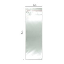 8X25 Bantlı Opp Parlak-Şeffaf Jelatin 1000 Adet