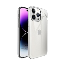 Microsonic Apple Uyumlu iPhone 15 Pro Kılıf Non Yellowing Crystal Clear Sararma Önleyici Kristal