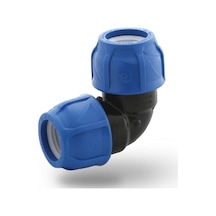 Poelsan Mavi Seri Kablin Dirsek 90 Derece - 50 50 Standart