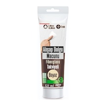 Beyaz Renk Ahşap Parke Tamir Macunu Mobilya Masa Dolgu Çatlak Çizik Giderici 125 Ml Kullanıma Hazır