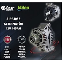 Valeo 12v 105 Amper Fiat Strada Pick-up 1.3 Mjt Şarj Dinamosu