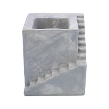 Ev Beton Saksı 6 Gri