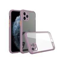 Newface Iphone Uyumlu 11 Pro Max Kılıf Miami Şeffaf Silikon - Açık M239