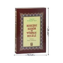 Kuran ı Kerim ve Türkçe Meali - Elmalılı Muhammed Hamdi Yazır - Kılıç Kitabevi