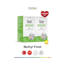 Ocean Methyl Folat 400 Mcg, 4. Jenerasyon Folik Asit, 60 Tablet 2 Adet Set