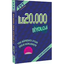 Tyt İlk 20000 İçin Tamamı Video Çözümlü Biyoloji Soru Bankası İlk5000 Yayınları