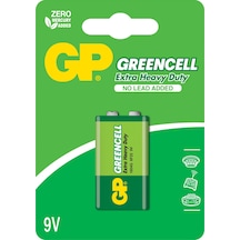 GP 1604G-B Greencell Blisterli 9V Pil